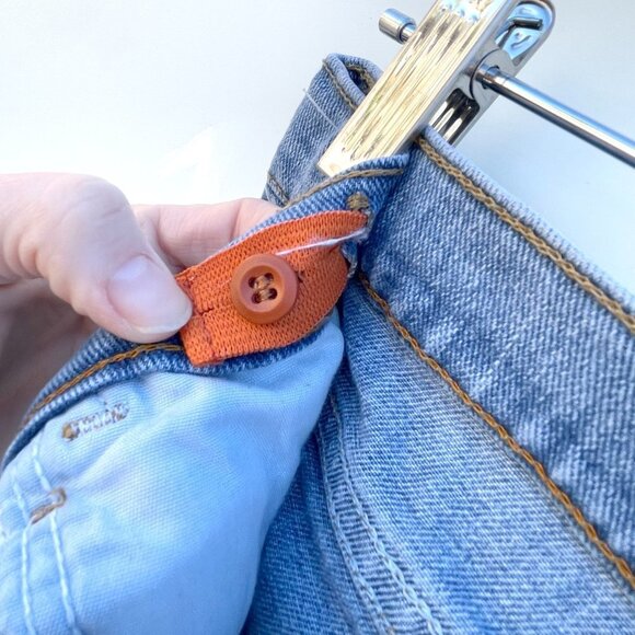 Wrangler Straight Leg Husky Size 12 Denim Jeans with Adjustable Waist - Picture 11 of 12